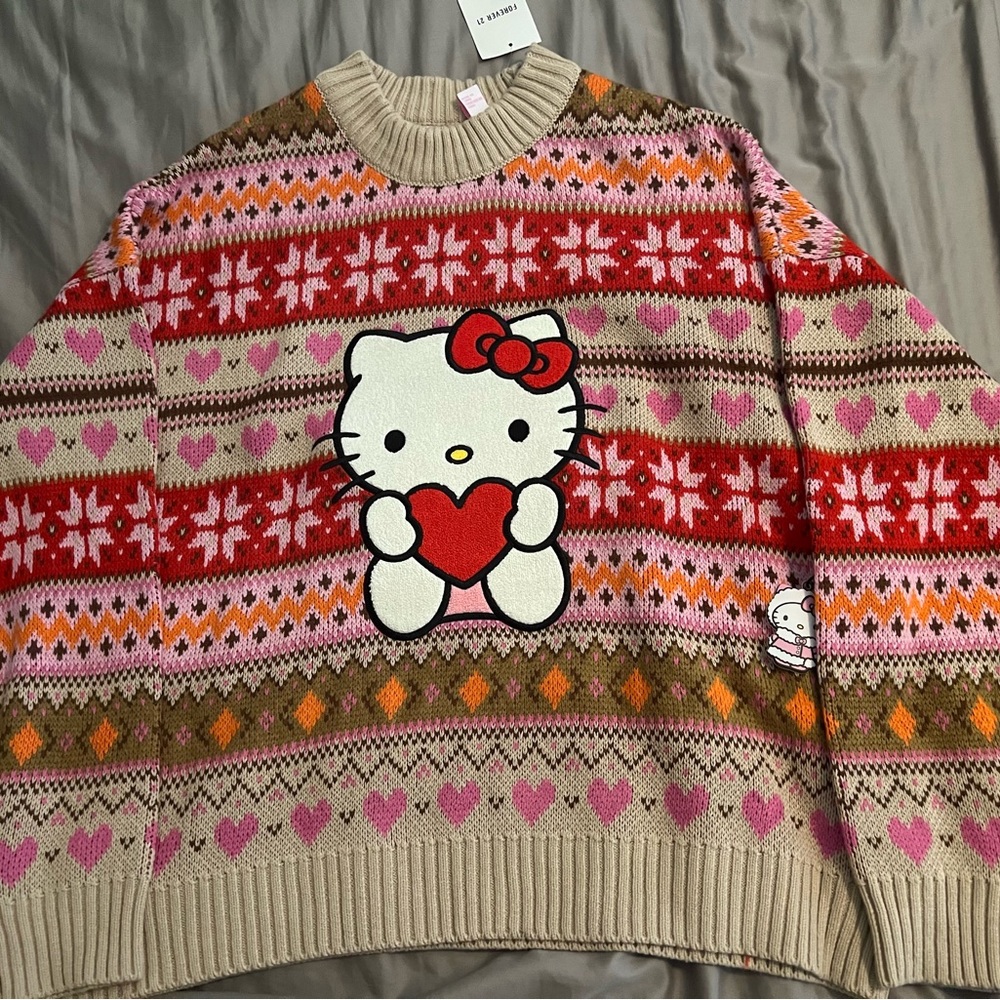 Hello Kitty Christmas sweater size Small